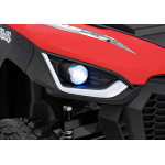 Elektrické autíčko Farmer Truck UTV Racing 4x75w červené